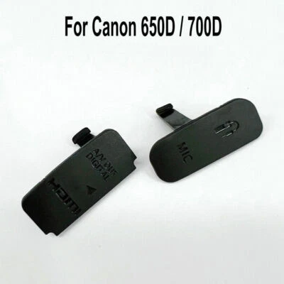 For Canon EOS 650D 700D Rebel T5i T4i USB HDMI Bottom Rubber Door Cover Cap Lid - Image 1 of 4