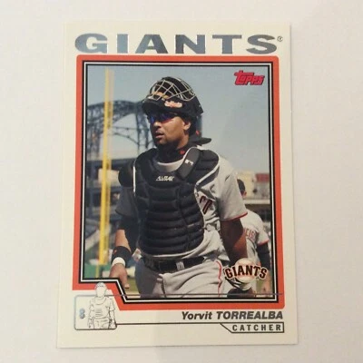 2004 Topps #470 Yorvit Torrealba San Francisco Giants - Image 1 of 2