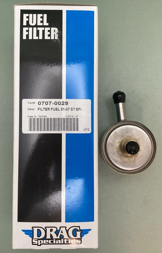 NUEVO FILTRO DE COMBUSTIBLE ORIGINAL DRAG SPECIALTIES 0707-0029 Foto 1 de 3