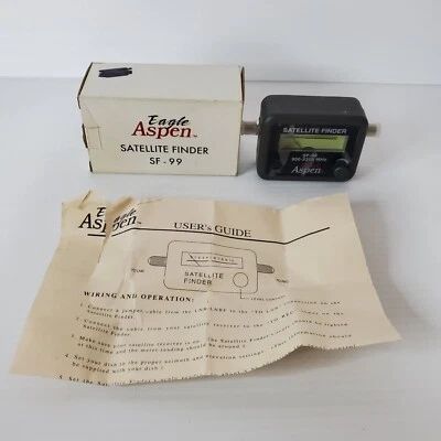 Medidor buscador de satélites Eagle Aspen modelo SF-99 950-2250 MHz nuevo en caja  Foto 1 de 4