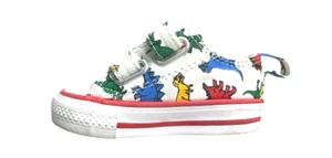 Zapatillas bajas Converse Chuck Taylor All Star dinosaurio para niños pequeños - talla 2 - Imagen 1 de 13