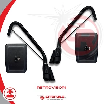 Kit Coppia destro sinistro Specchi Retrovisori specchietti OM40 Tigrotto Orsetto - Imagen 1 de 3