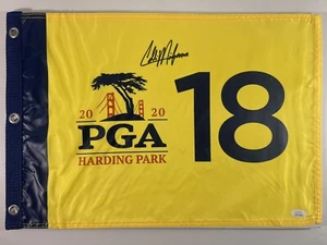 COLLIN MORIKAWA SIGNED 2020 PGA CHAMPIONSHIP GOLF PIN FLAG HARDING PARK JSA COA - Imagen 1 de 1