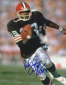 REGGIE LANGHORNE CLEVELAND BROWNS ACTION SIGNED 8x10 - Picture 1 of 1