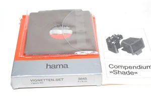 Hama 3845 Vignetten-Set 6x6 für Compendium (ambico) Shade (neuwertig) - Bild 1 von 2