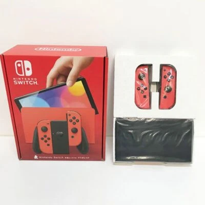 Nintendo Switch 64GB OLED Modell Mario Rot Limited Edition Konsole Box Neue F... - Bild 1 von 4