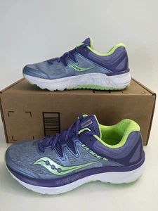 Size 6 - Saucony Guide ISO 2 Fog/Purple Mint - Picture 1 of 10