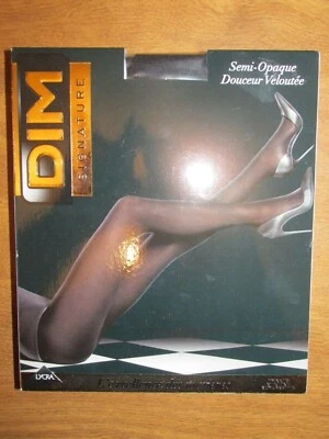 Pantimedias semiopacas 838J1 DIM DO1K9 Signature talla 1 negras Foto 1 de 2