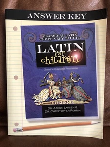 Classical Academic Press Latin for Children Primer B: Answer Key - Bild 1 von 9