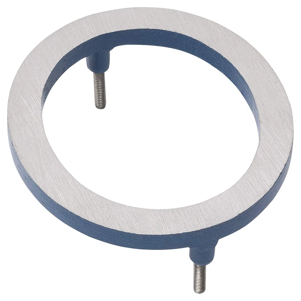 MHN-12-F-SB2-0 Solid Brushed Aluminum Modern Floating Address House Numbers, ... - Image 1 of 1