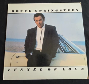 Bruce Springsteen Tunnel of Love Vinyl LP Record w/ Lyrics Sleave 1987 OC 40999 - Picture 1 of 9