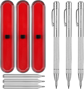Herramientas de marcado de carburo de tungsteno con caja de almacenamiento paquete de 3 de aluminio - Imagen 1 de 8