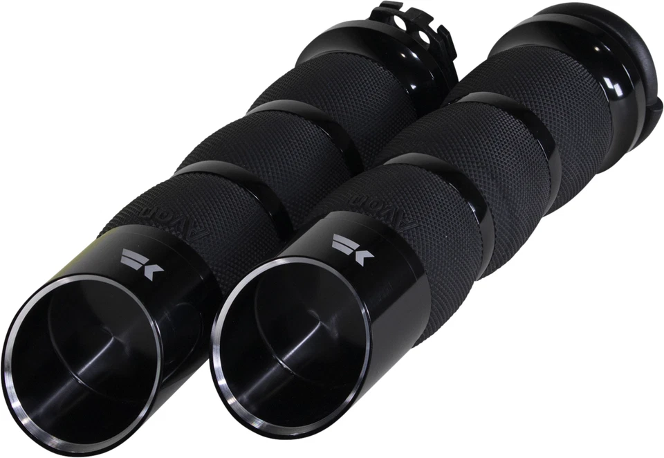 Empuñaduras de cojín de aire Khrome Werks 500250 Edge 90-06 Harley Softail Fat Boy FLSTF Foto 1 de 1