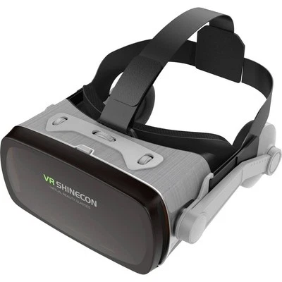 VR SHINECON G07E_01 Virtual Reality Brille Schwarz/Grau Geeignet für