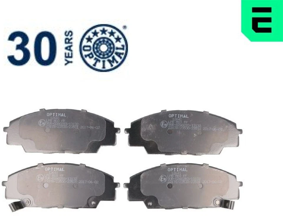 1x Bp-12641 OPTIMAL Bremsbelagsatz Scheibenbremse