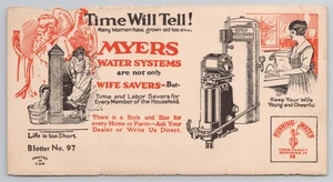 Folleto Myers Water Systems años 20 Ashland Ohio OH - Imagen 1 de 7