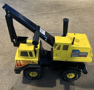 1980 Steel Tonka Backhoe 3931-A Load Loader 1210 Mighty Turbo Diesel Excavator - Picture 1 of 13