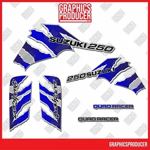 Suzuki LT250R Quadracer Decals Stickers Graphics Kit 85-92 Model Premium Vinyl - Picture 1 of 1
