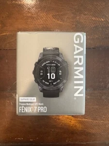 Garmin fenix 7 Pro Sapphire Solar New Open Box - Zdjęcie 1 z 5