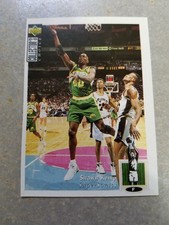Shawn Kemp Supersonics PINK 1995 - 1996 Collector's Choice ARGENTINA Sticker