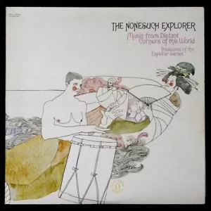NONESUCH EXPLORER 1971 NM Double LP Music of Indonesia, Japan, India, Africa... - Picture 1 of 5