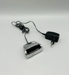 Original Gigaset SL910 Ladestation Ladeschale silber S2380 - Zdjęcie 1 z 4