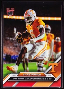 Dylan Sampson Tennessee Volunteers 3-TD Game 2024 Bowman U Now #26 Red 1/10 - Picture 1 of 2