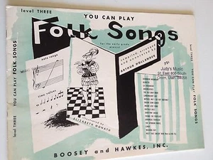 You Can Play Folk Songs Level Three for the early grade pianist. - Picture 1 of 3