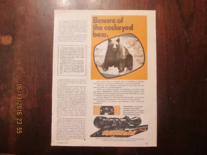 Vintage Magazine AD Browning Shotgun Shells Full Page 'Power Rated" - Picture 1 of 1