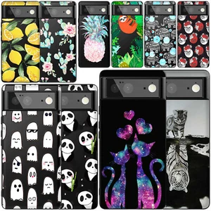 Funda blanda impresa para teléfono Google Pixel 9 Pro XL 9A 8 7A 6 5A cubierta a prueba de golpes - Imagen 1 de 99