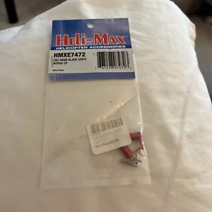 Heli-Max HMXE7472: CNC Main Blade Grips Novus CP NewInPack USA Shipped - Picture 1 of 2