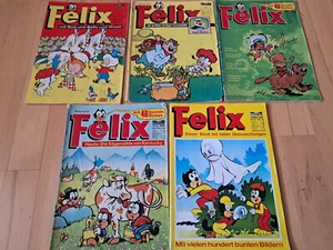 Felix n.374, 430, 604, 605, raccolta n.104 - raccolta 5 fumetti Bastione - Foto 1 di 3