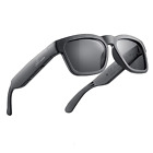 OhO Smart Glasses,Polarized Sunglasses with Bluetooth Speaker, Athletic -black