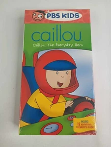 Caillou The Everyday Hero PBS Kids VHS 2006 BRAND NEW SEALED - Picture 1 of 6