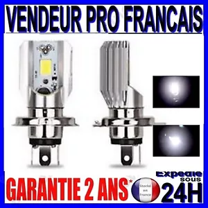 AMPOULE A LED HS1 PX43T 35W POUR PHARE DE SCOOTER MOTO 6000K FEU CODE ROUTE 12V - Imagen 1 de 21
