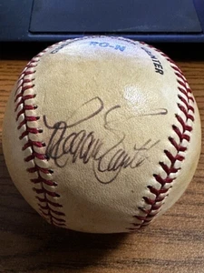REGGIE SMITH SIGNED AUTOGRAPHED ONL FEENEY BASEBALL! Red Sox, Dodgers, Cardinals - Picture 1 of 2