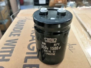 1500uF 350V Large Can Electrolytic Capacitor RWE350LG152M50X75LL NIPPON - Picture 1 of 6