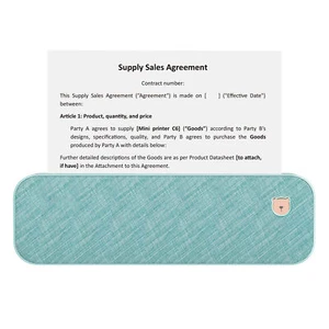 PeriPage A4 Paper Printer Direct Thermal Transfer Wirless USB BT Connection P4I2 - Picture 1 of 12