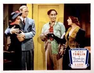 Thanks For Listening lobby card Aileen Pringle Pinky Tomlin 1937 OLD MOVIE PHOTO