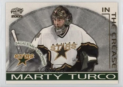 2004-05 Pacific in the Crease Marty Turco #4 - Image 1 of 2