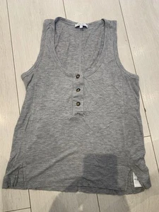 Reiss Small Grey Sleeveless Top - Picture 1 of 3
