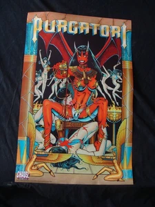 Poster Chaos Comics PURGATORI JIM BALENT 22x34 1996 - Foto 1 di 3