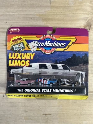 1990 Micro Machines LUXURY LIMOS Millionaires Collection #2 Galoob - New RARE!!! - Image 1 of 4