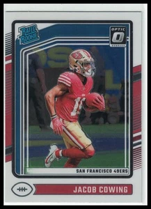 2024 Donruss Optic #236 Jacob Cowing San Francisco 49ers RC - Bild 1 von 2