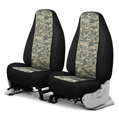 For Toyota MR2 Spyder 00-05 Camo™ 1st Row Digital Green with Black Custom Seat Foto 1 de 2