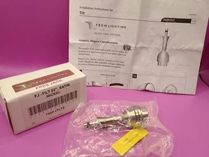 Free Jack Tech Lighting Tilt-Head Spotlight Fixture 700FJTLTS Satin Nickel NEW - Picture 1 of 8