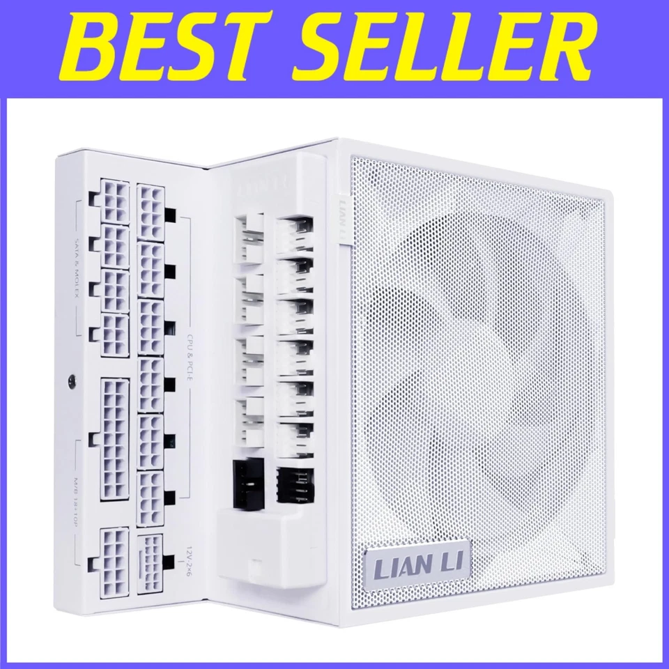 EDGE1200W Modular ATX Power Supply - Low-Noise White - Image 1 of 4