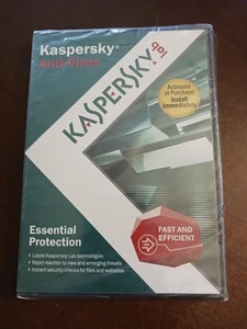 KASPERSLab Anti-Virus Protection PC Computer Security Software - NEW SEALED - Picture 1 of 3