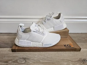 Adidas NMD R1 Size 8 UK S79166 White 2016 Release - Picture 1 of 8