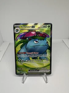 Pokémon TCG Venusaur EX Holo Ultra Rare Karte 182/165 Scharlachrot & Violett 151 - Bild 1 von 2